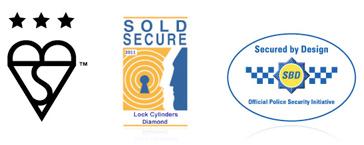 Lock standards logos