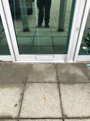 completed aluminium door lock