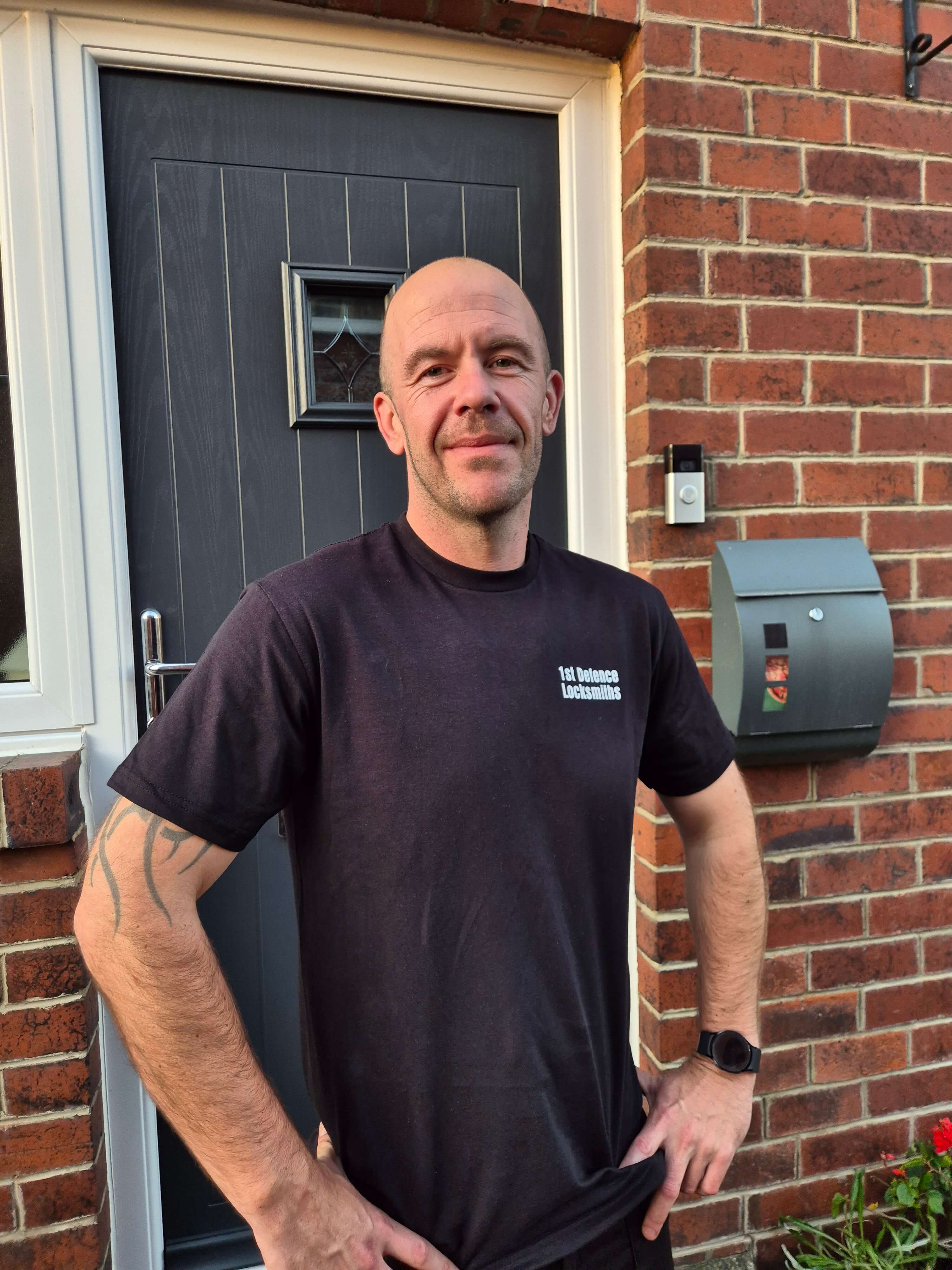Ben Gatenby of from 1st Defence Locksmiths Leeds