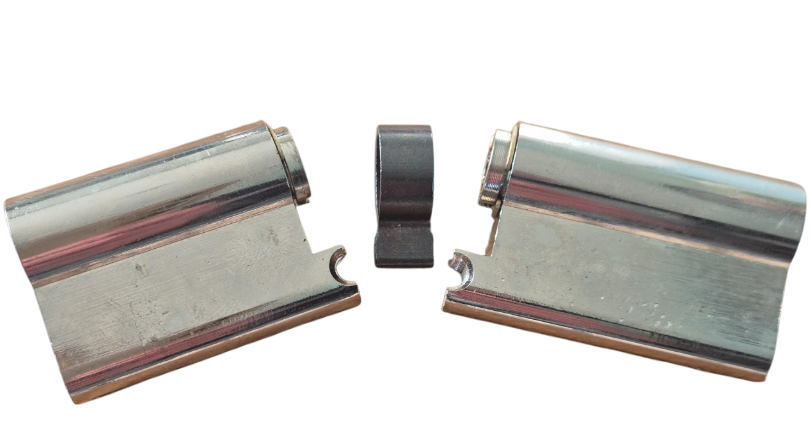 Standard Euro Lock Snapped In Half